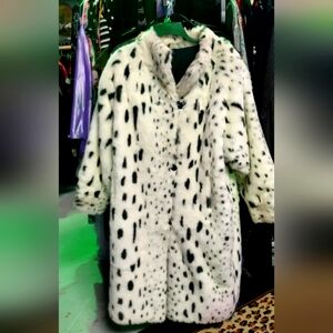 Neiman Marcus Faux Fur Coat
